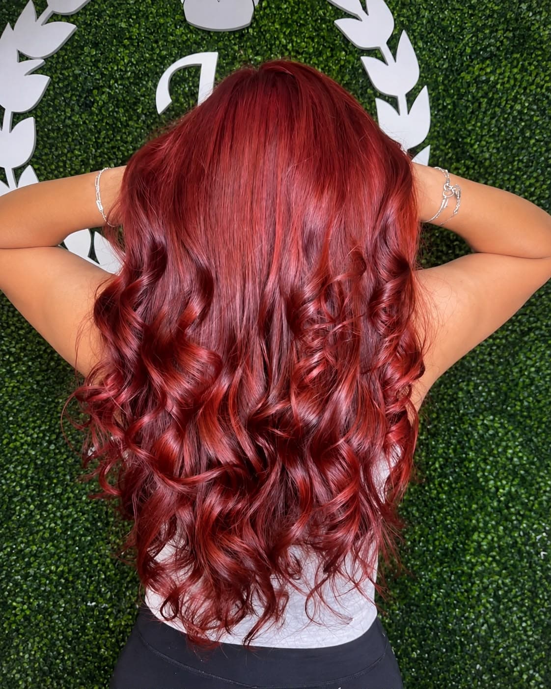 Balayage rubio dorado