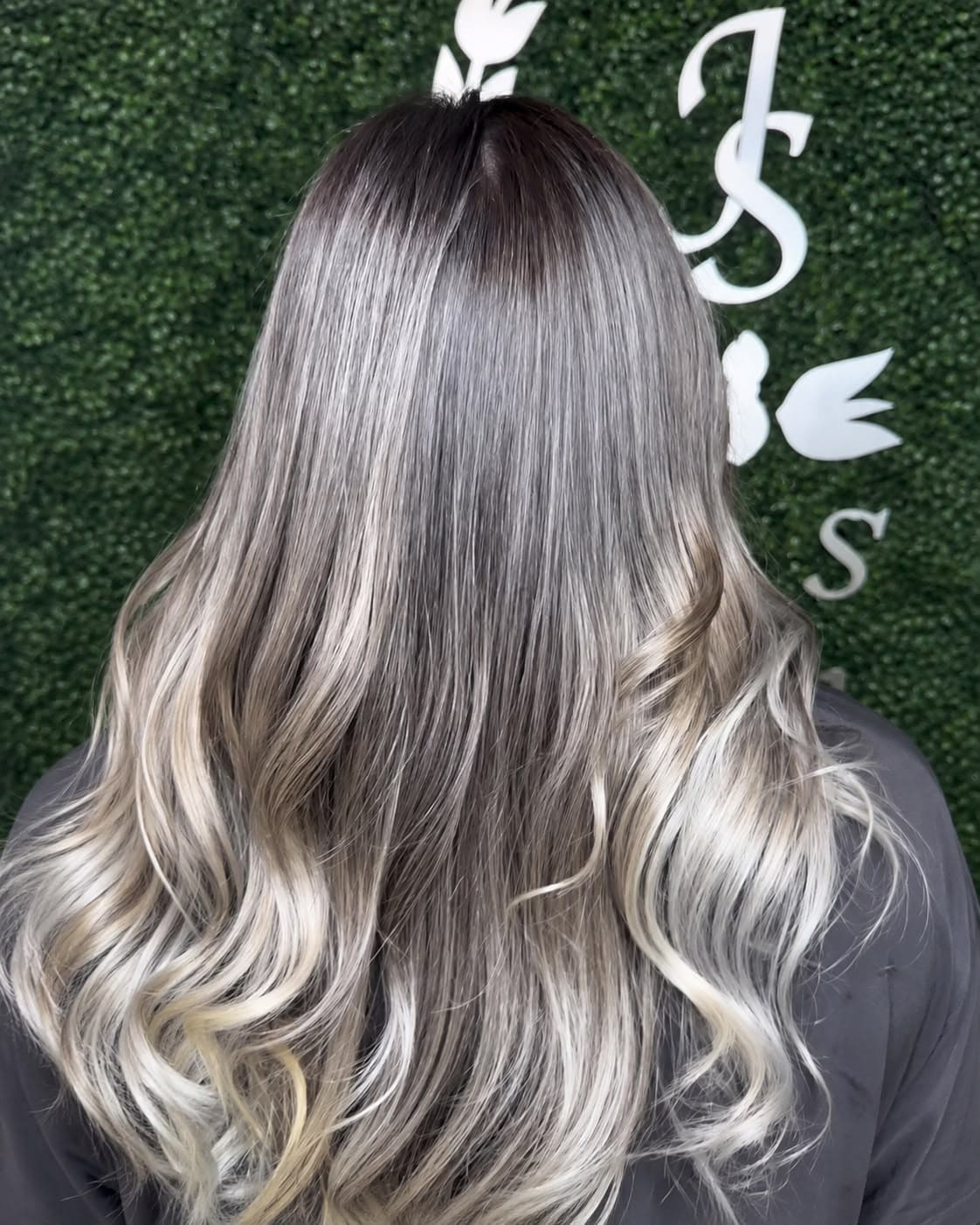 Antes y después de balayage
